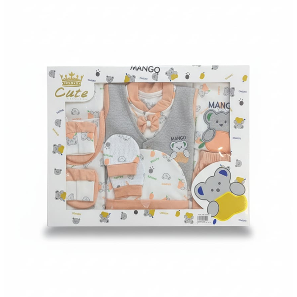 Cute 10 PCs gift set winter Orange