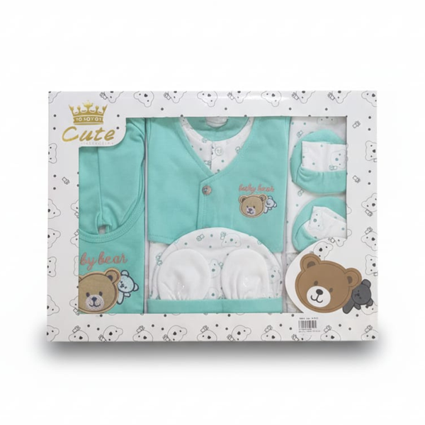 Cute 10 PCs gift set winter Green