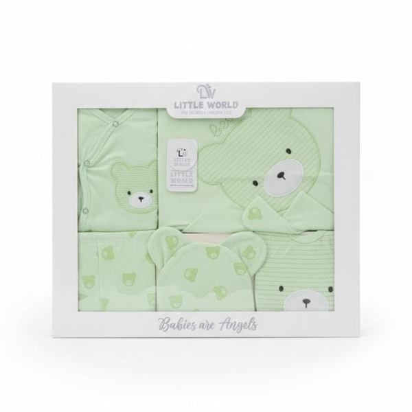 Little Would New born 10 pieces set winter Green