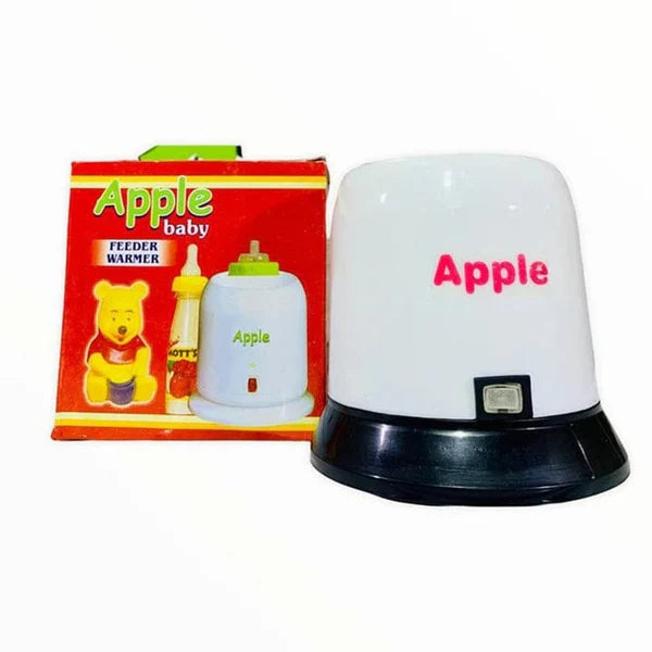 Apple Baby Bottle Warmer – Portable Milk & Food Heater (BPA-Free)