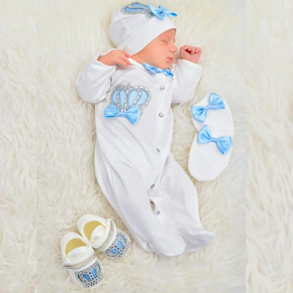 Turkey Brand Petite PonPon Baby Dress Gift Box