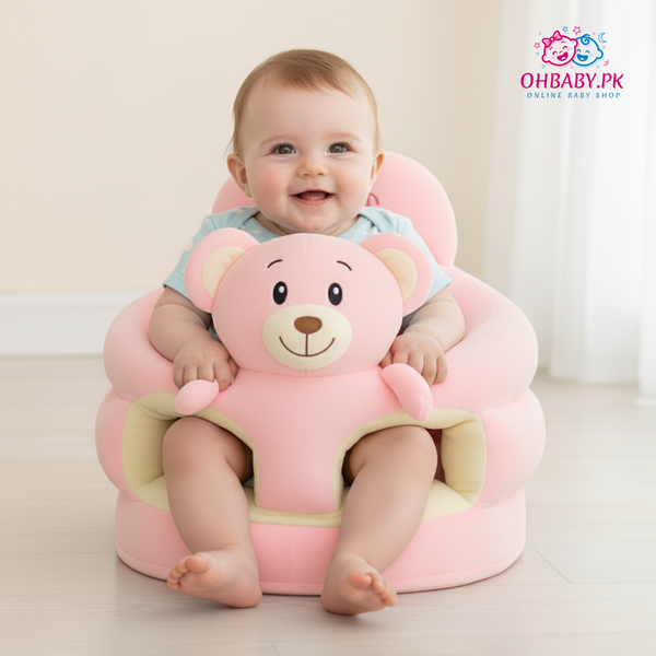 Plush Baby Support Seat – Soft Learning Chair