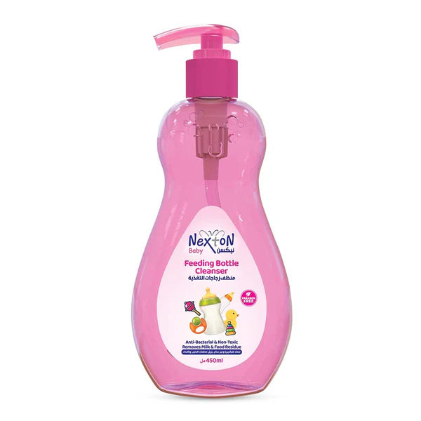 Nexton Baby Bottle Wash 450ml – Hypoallergenic & Anti-Bacterial Cleaner