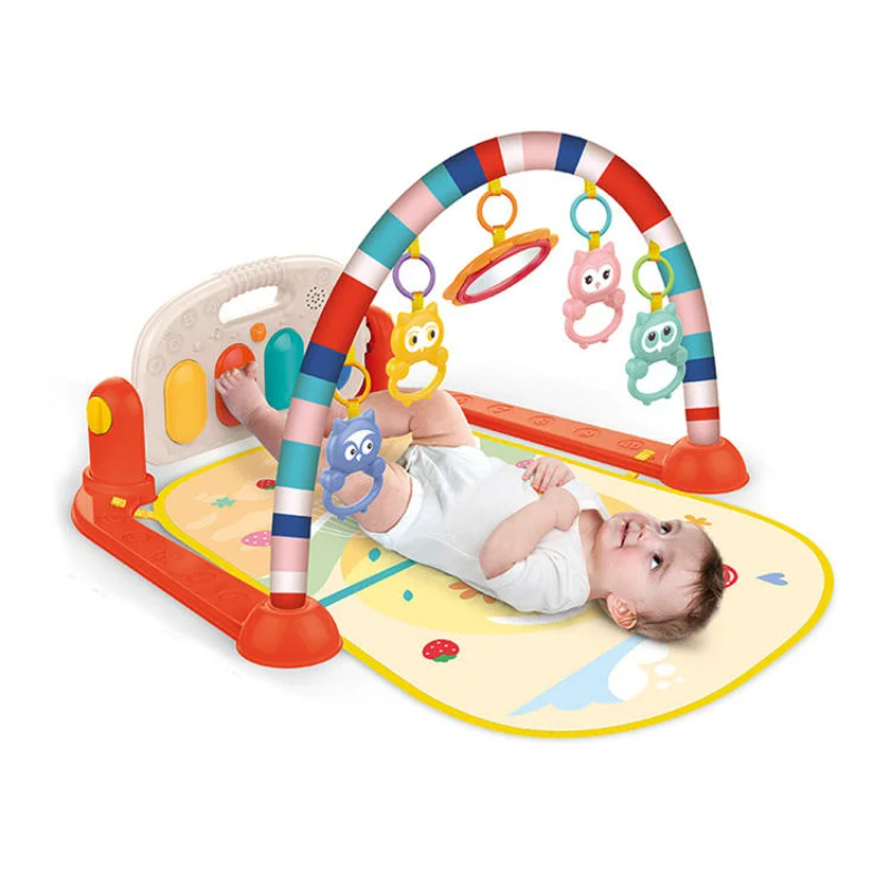 Baby Crawling Fitness Play Mat With Light And Music