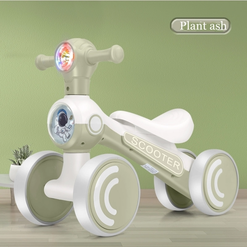 Four-wheel balance vehicle for kids (Plant ash)