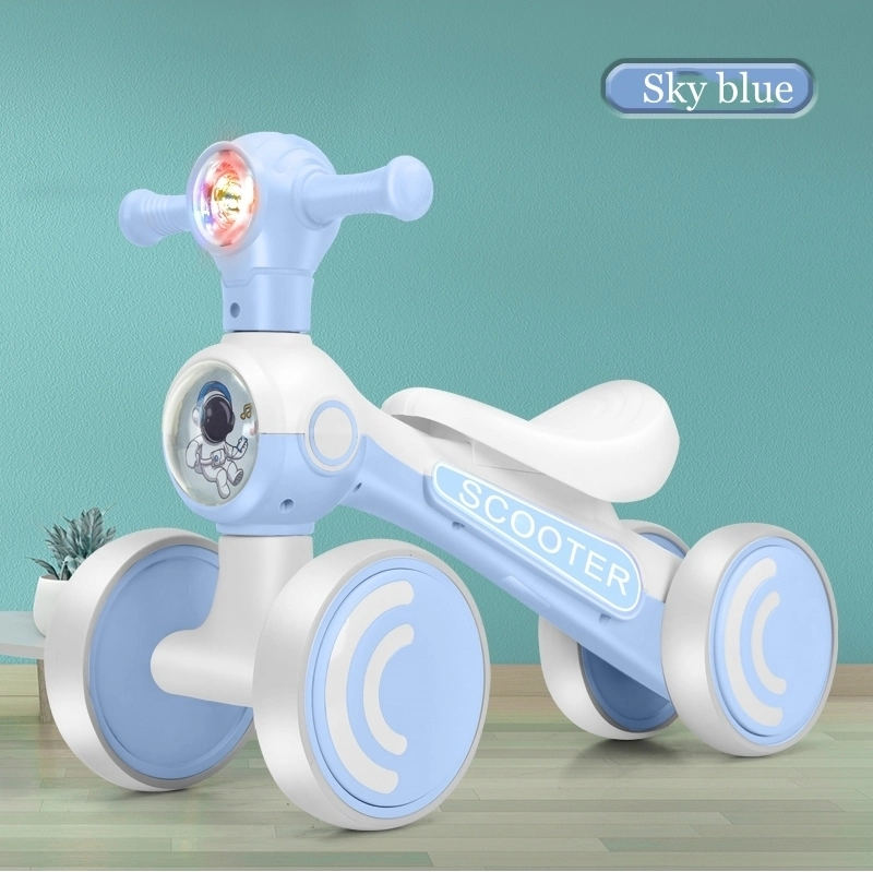 Four-wheel balance vehicle for kids (Sky Blue)
